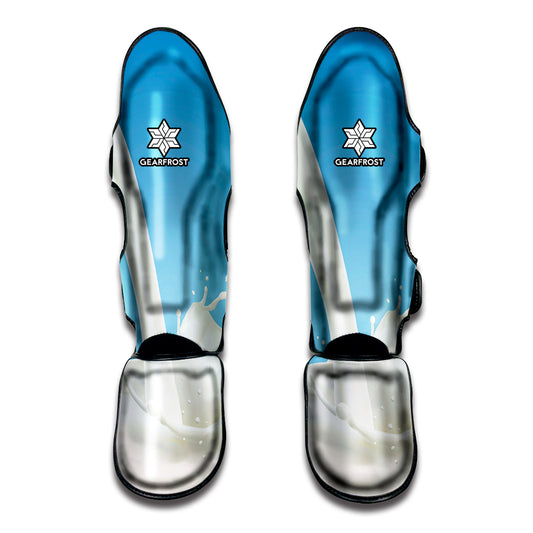 Milk Splash Print Muay Thai Shin Guard