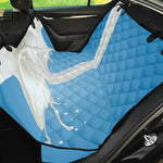Milk Splash Print Pet Car Back Seat Cover