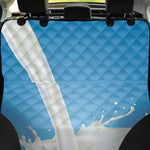 Milk Splash Print Pet Car Back Seat Cover