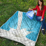 Milk Splash Print Quilt