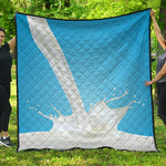 Milk Splash Print Quilt