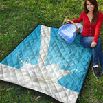 Milk Splash Print Quilt