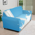 Milk Splash Print Sofa Cover