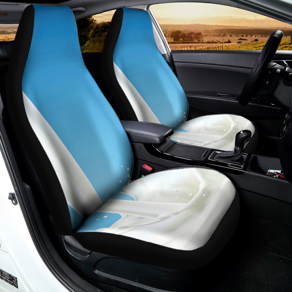 Milk Splash Print Universal Fit Car Seat Covers