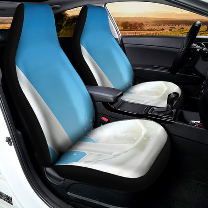 Milk Splash Print Universal Fit Car Seat Covers