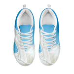 Milk Splash Print White Sneakers