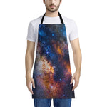 Milky Way Universe Galaxy Space Print Apron