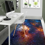 Milky Way Universe Galaxy Space Print Area Rug GearFrost