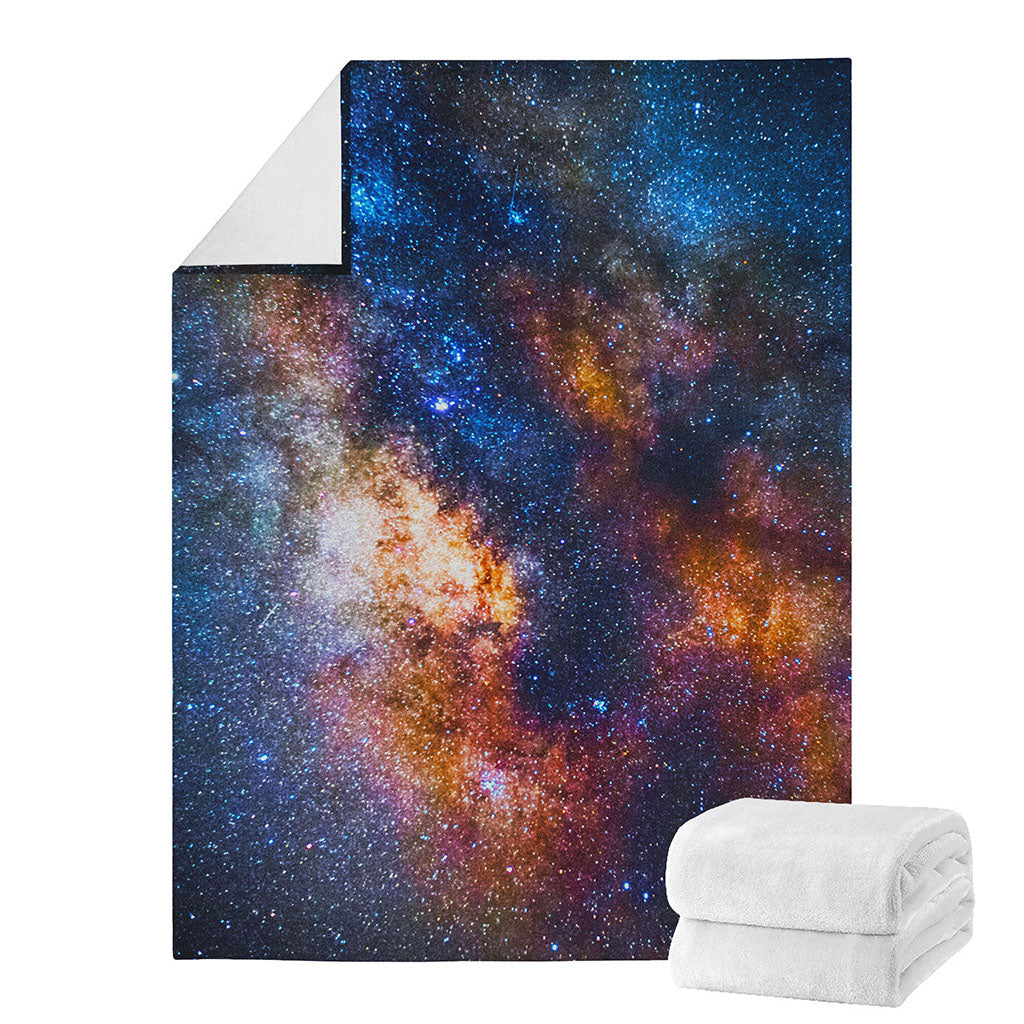 Milky Way Universe Galaxy Space Print Blanket