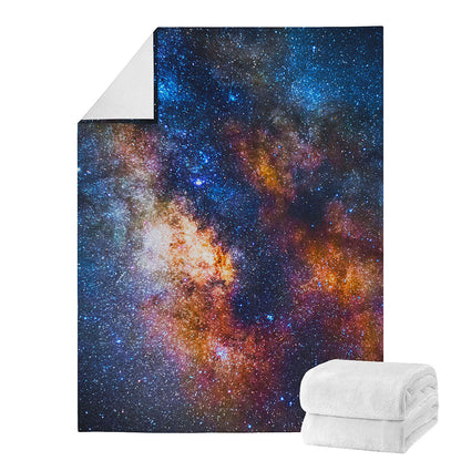 Milky Way Universe Galaxy Space Print Blanket