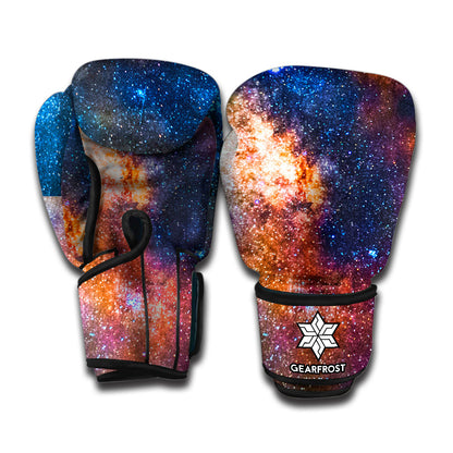 Milky Way Universe Galaxy Space Print Boxing Gloves