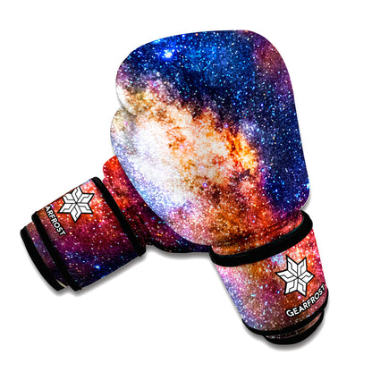 Milky Way Universe Galaxy Space Print Boxing Gloves