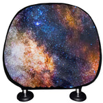 Milky Way Universe Galaxy Space Print Car Headrest Covers
