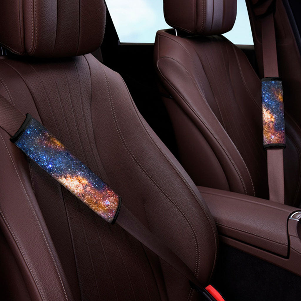 Milky Way Universe Galaxy Space Print Car Seat Belt Covers