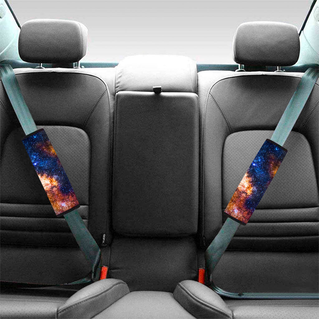 Milky Way Universe Galaxy Space Print Car Seat Belt Covers