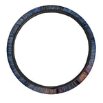 Milky Way Universe Galaxy Space Print Car Steering Wheel Cover