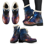 Milky Way Universe Galaxy Space Print Comfy Boots GearFrost