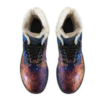 Milky Way Universe Galaxy Space Print Comfy Boots GearFrost