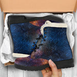 Milky Way Universe Galaxy Space Print Comfy Boots GearFrost