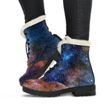 Milky Way Universe Galaxy Space Print Comfy Boots GearFrost