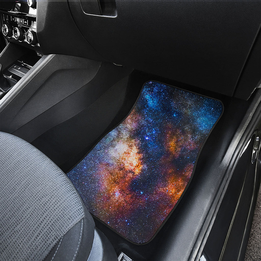 Milky Way Universe Galaxy Space Print Front Car Floor Mats