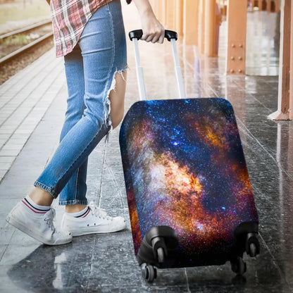 Milky Way Universe Galaxy Space Print Luggage Cover GearFrost