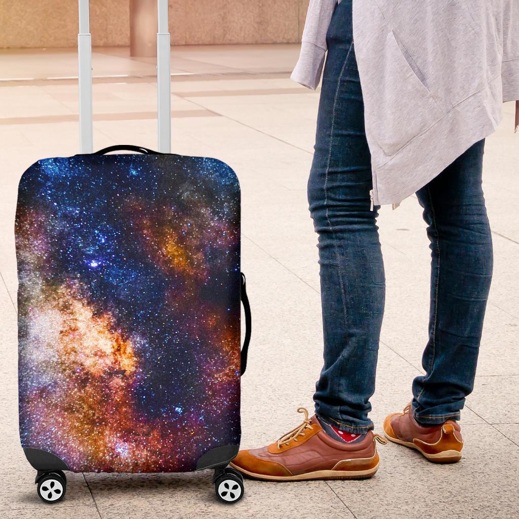 Milky Way Universe Galaxy Space Print Luggage Cover GearFrost