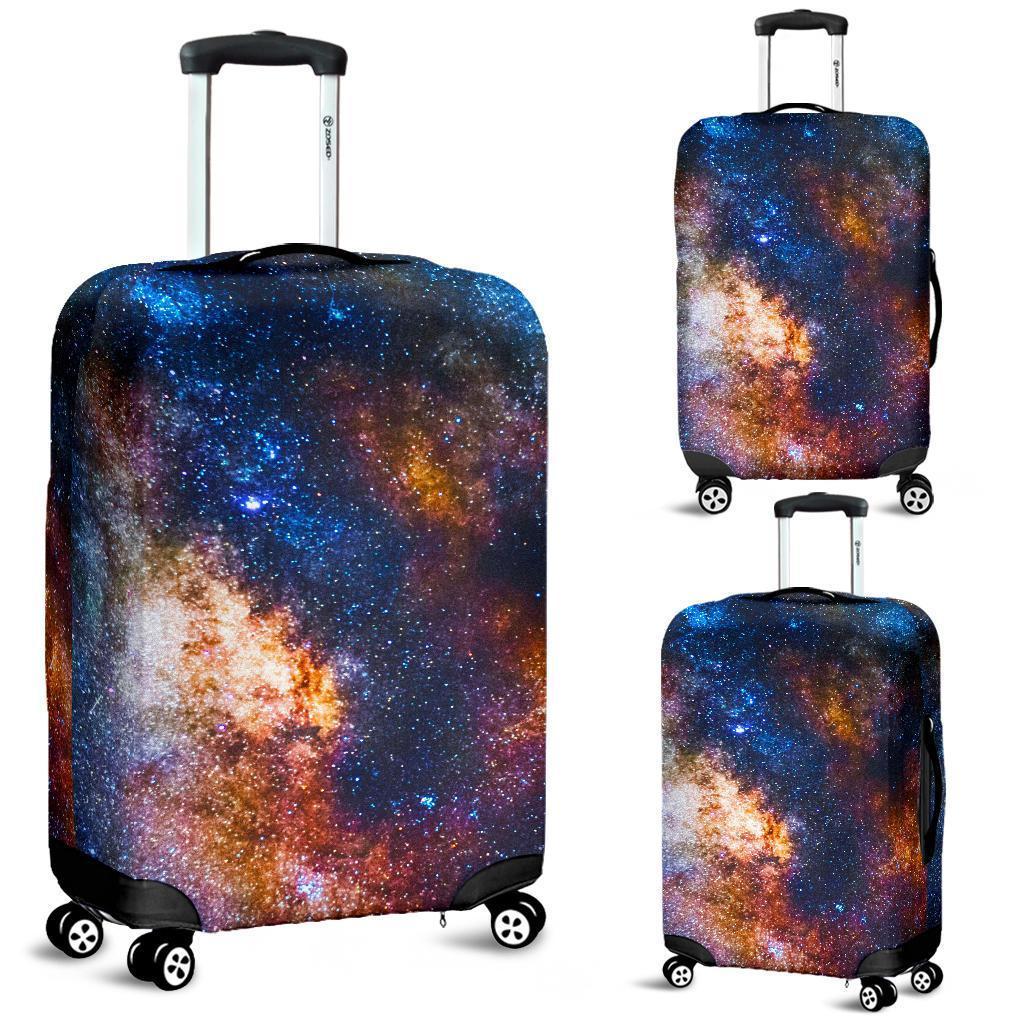 Milky Way Universe Galaxy Space Print Luggage Cover GearFrost