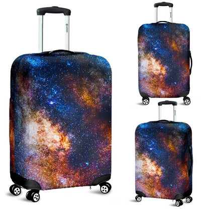 Milky Way Universe Galaxy Space Print Luggage Cover GearFrost