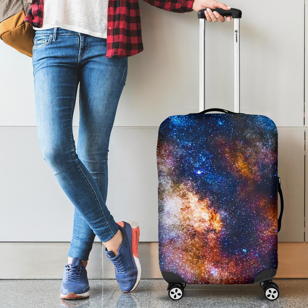 Milky Way Universe Galaxy Space Print Luggage Cover GearFrost