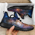 Milky Way Universe Galaxy Space Print Mesh Knit Shoes