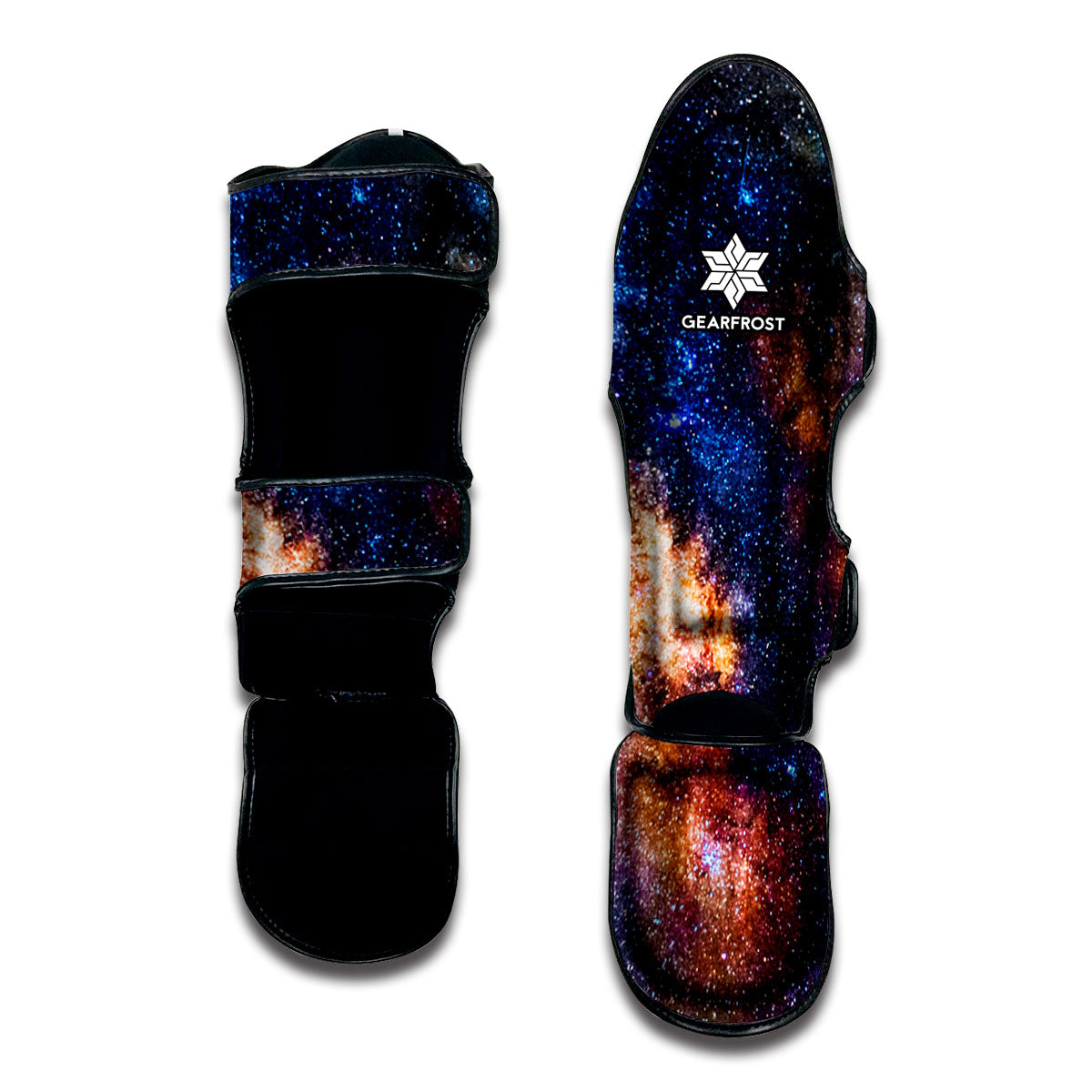 Milky Way Universe Galaxy Space Print Muay Thai Shin Guard