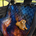 Milky Way Universe Galaxy Space Print Pet Car Back Seat Cover
