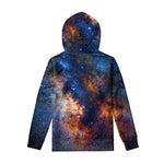 Milky Way Universe Galaxy Space Print Pullover Hoodie