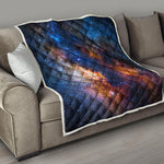 Milky Way Universe Galaxy Space Print Quilt