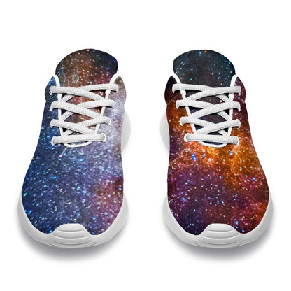 Milky Way Universe Galaxy Space Print Sport Shoes GearFrost