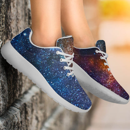 Milky Way Universe Galaxy Space Print Sport Shoes GearFrost