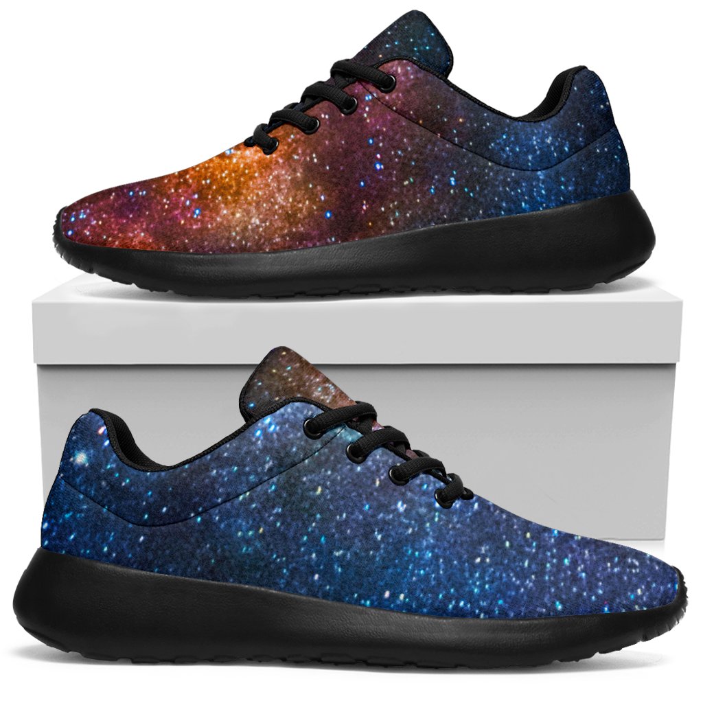 Milky Way Universe Galaxy Space Print Sport Shoes GearFrost