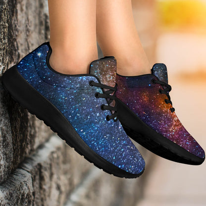 Milky Way Universe Galaxy Space Print Sport Shoes GearFrost