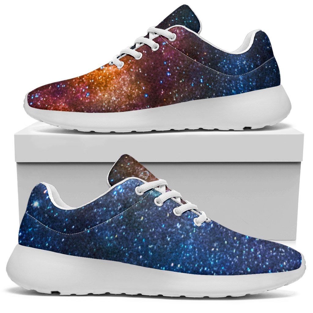 Milky Way Universe Galaxy Space Print Sport Shoes GearFrost