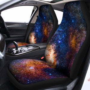 Milky Way Universe Galaxy Space Print Universal Fit Car Seat Covers