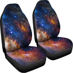 Milky Way Universe Galaxy Space Print Universal Fit Car Seat Covers