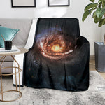 Milky Way Universe Print Blanket