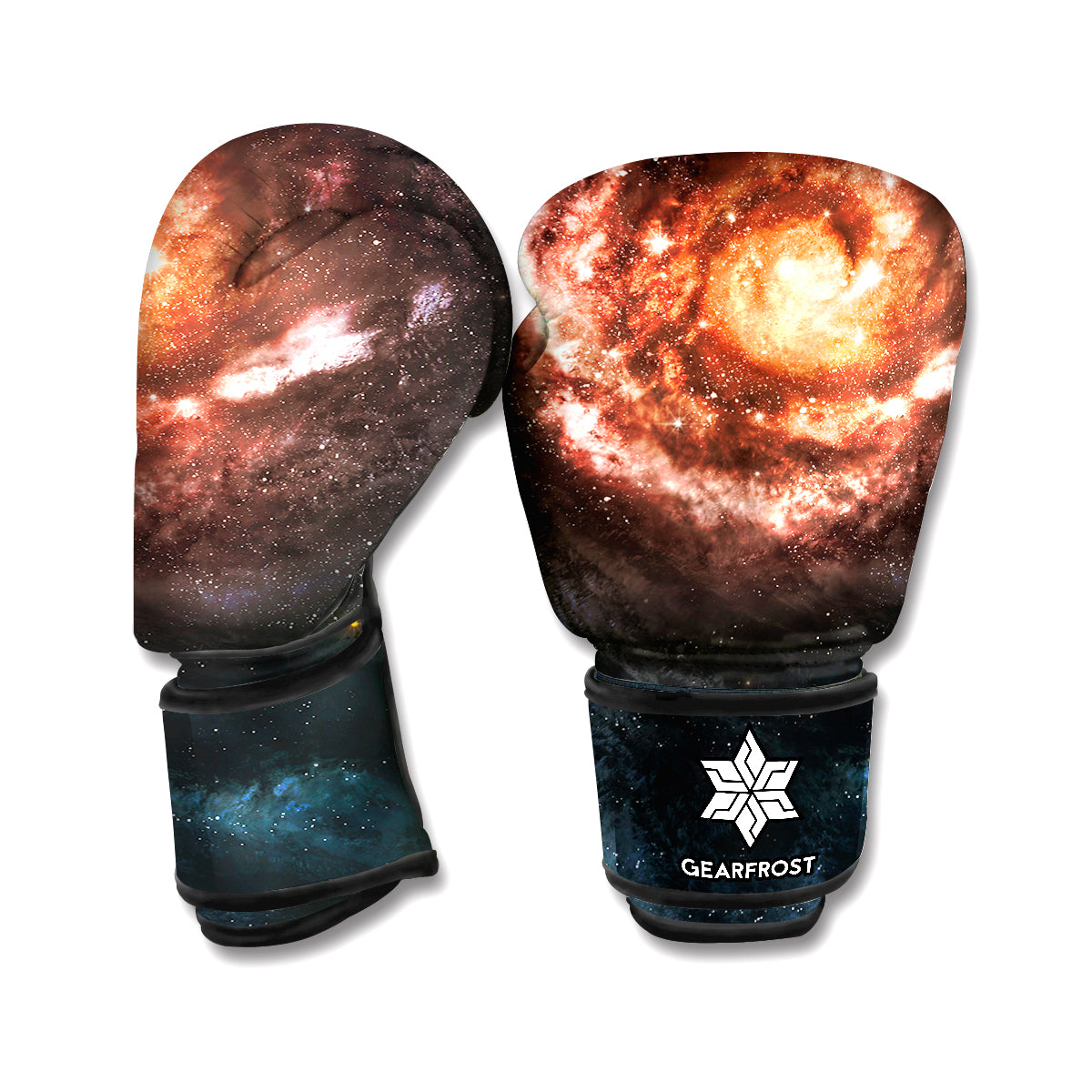 Milky Way Universe Print Boxing Gloves