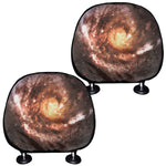 Milky Way Universe Print Car Headrest Covers