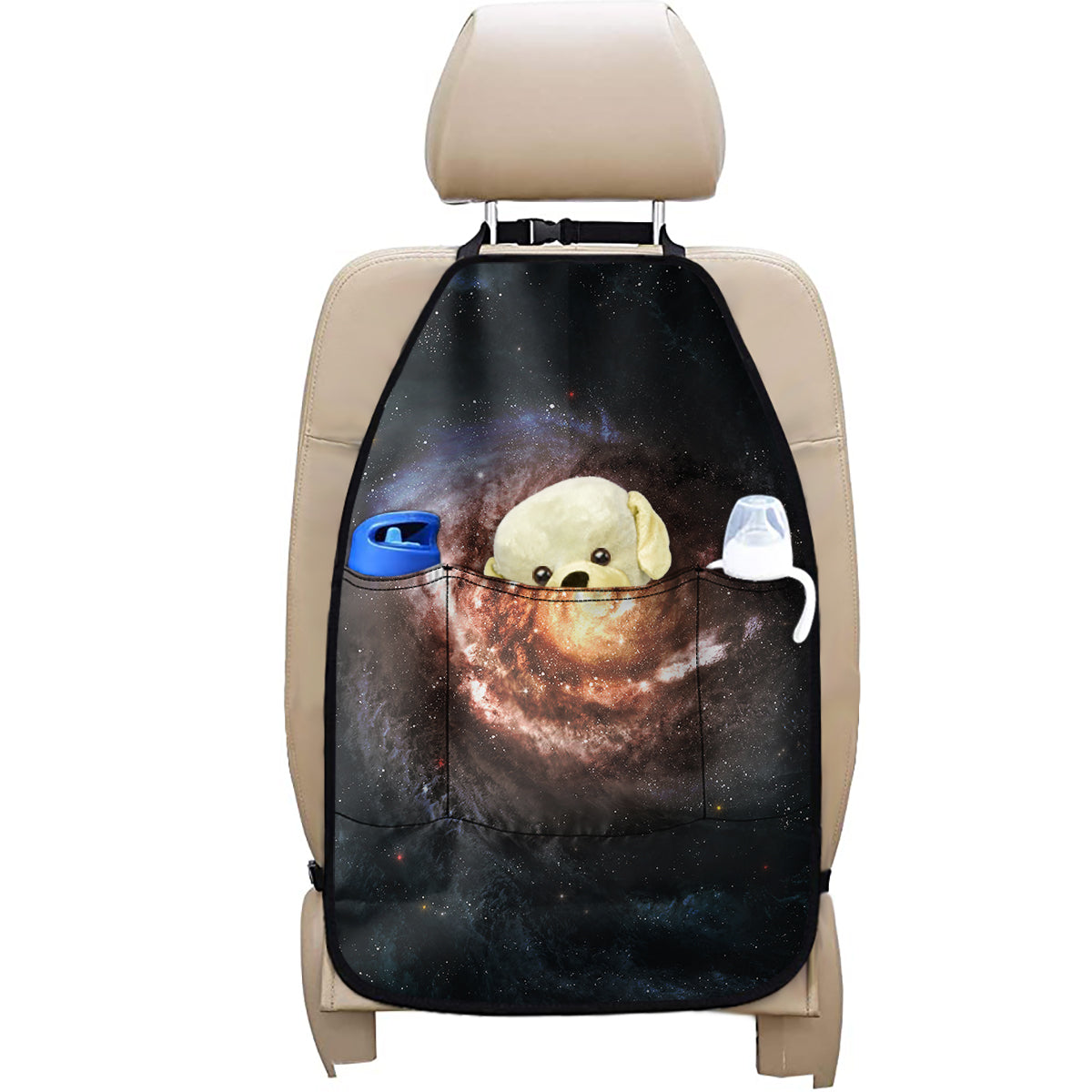 Milky Way Universe Print Car Seat Organizers