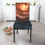 Milky Way Universe Print Dining Chair Slipcover
