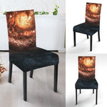 Milky Way Universe Print Dining Chair Slipcover