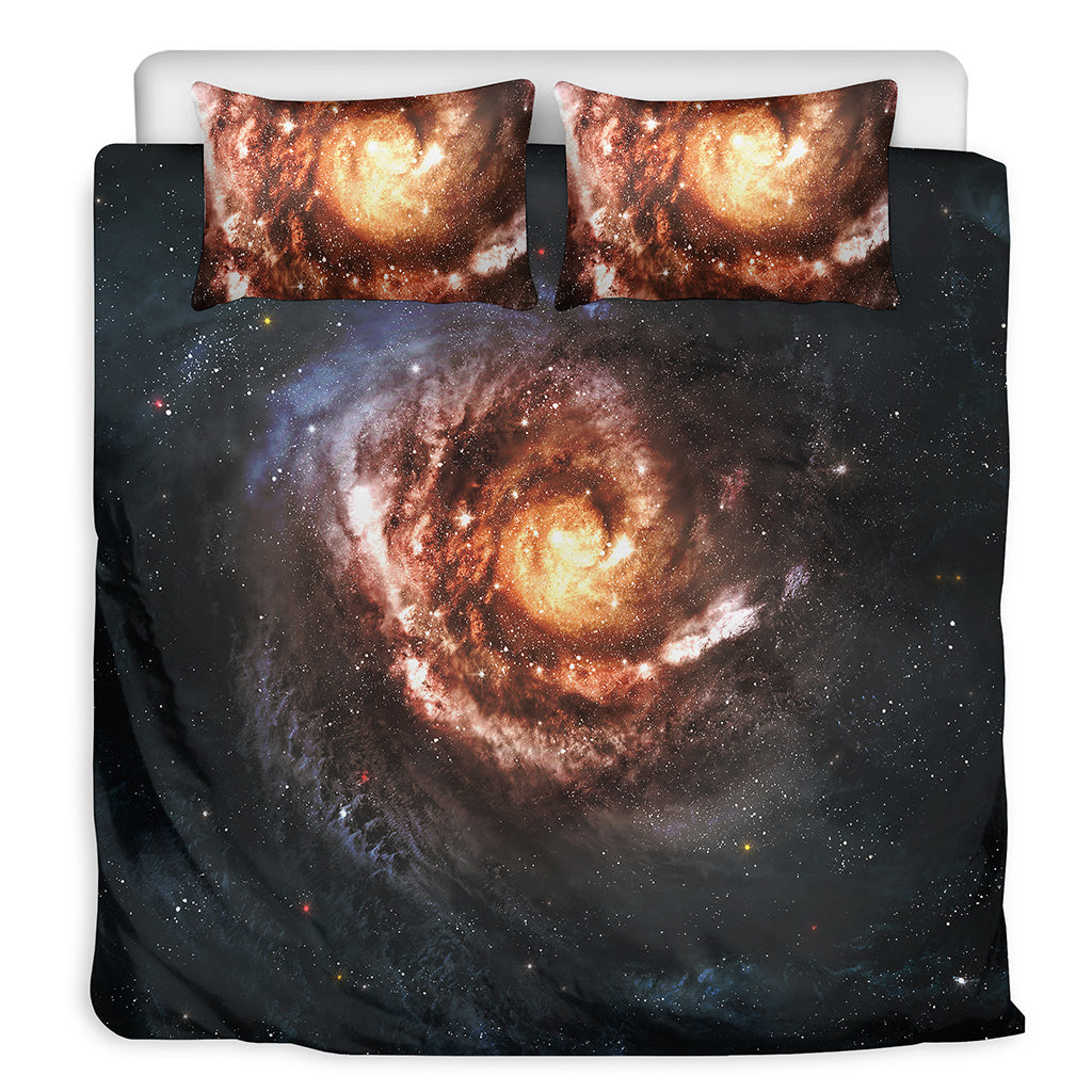 Milky Way Universe Print Duvet Cover Bedding Set