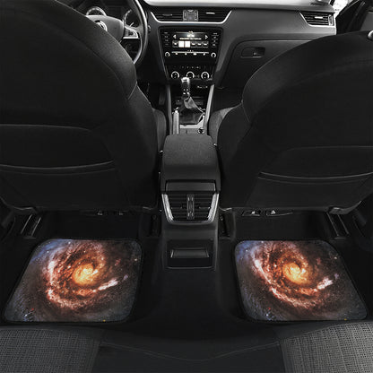 Milky Way Universe Print Front and Back Car Floor Mats